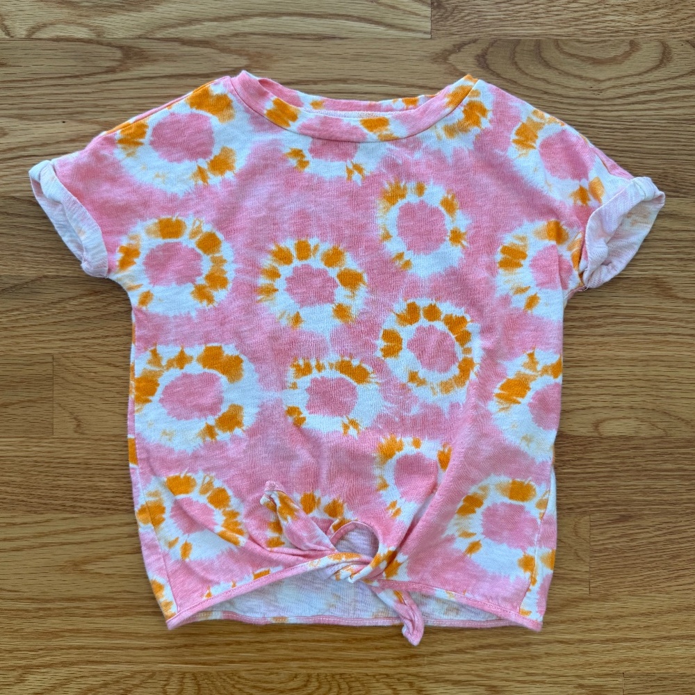 J. Crew crewcuts Collectible Tie-Dye Roll Sleeve Shirt